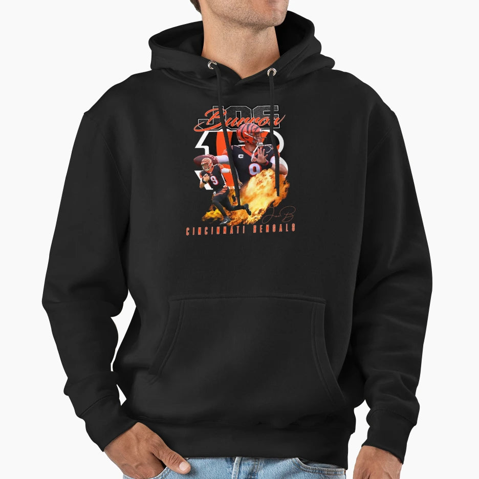 Championship Quarterback Player Football Hoodie - Aesthetic Graphic Unisex - T-Shirt, Sweatshirt, Hoodie