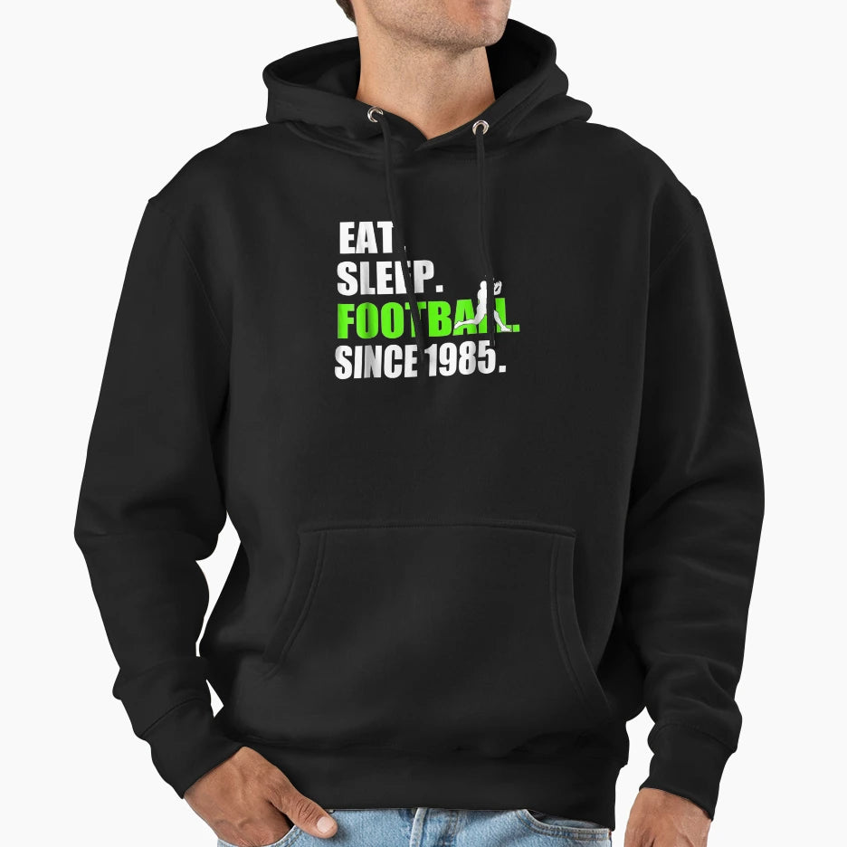 Eat Sleep Since 1985 33Rd Birthday Gift Hoodie - Novelty Apparel for Adults - T-Shirt, Sweatshirt, Hoodie