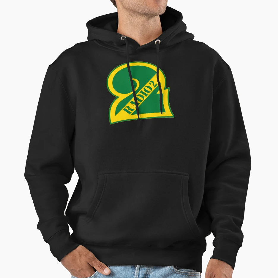 Radio 2 Logo 1815 Hoodie - Minimalist Print for Adults - T-Shirt, Sweatshirt, Hoodie