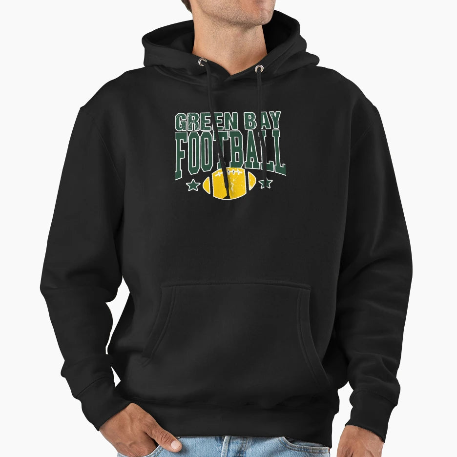 Art Green Bay Packers Hoodie - Casual Everyday Wear Unisex - T-Shirt, Sweatshirt, Hoodie