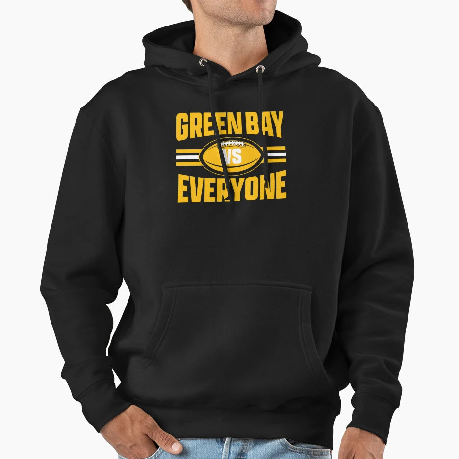 Art Green Bay Packers Hoodie - Minimalist Print Unisex - T-Shirt, Sweatshirt, Hoodie