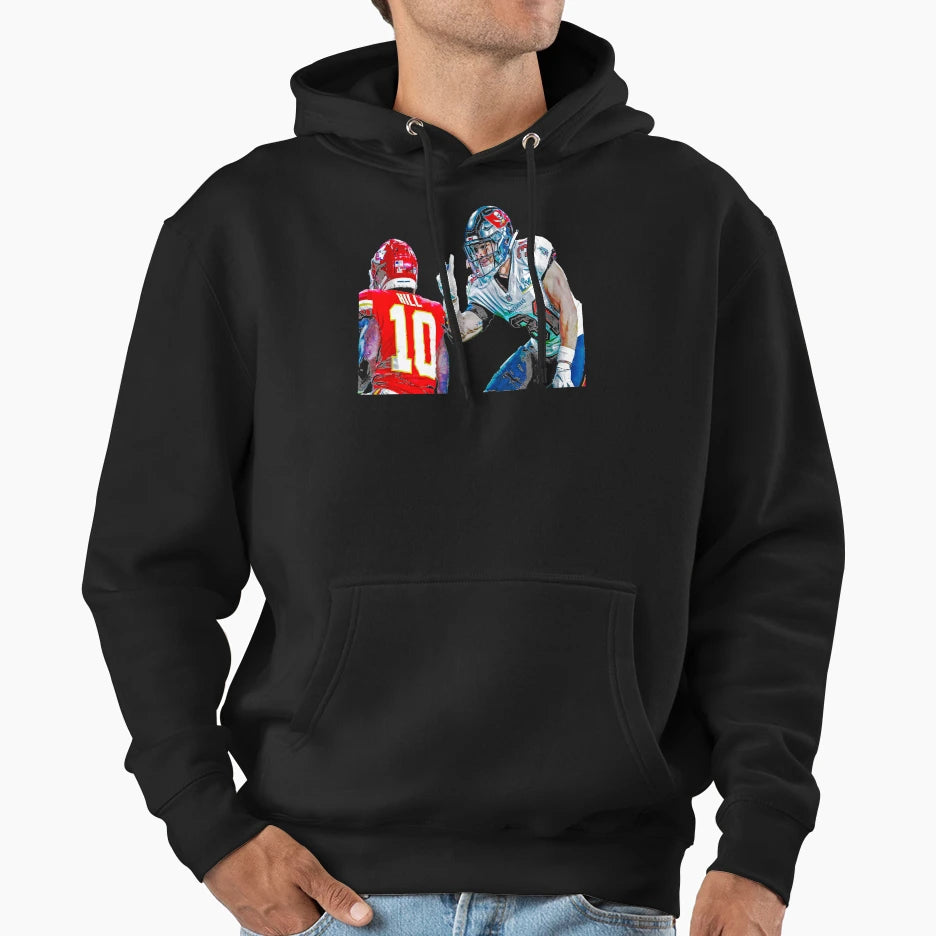 Antoine Winfield Jr Peace Out Art Hoodie - Casual Everyday Wear for Adults - T-Shirt, Sweatshirt, Hoodie