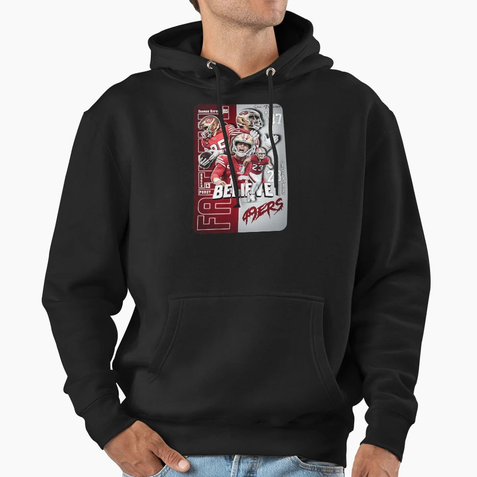 49Ers Football Hoodie - Trendy Graphic for Adults - T-Shirt, Sweatshirt, Hoodie
