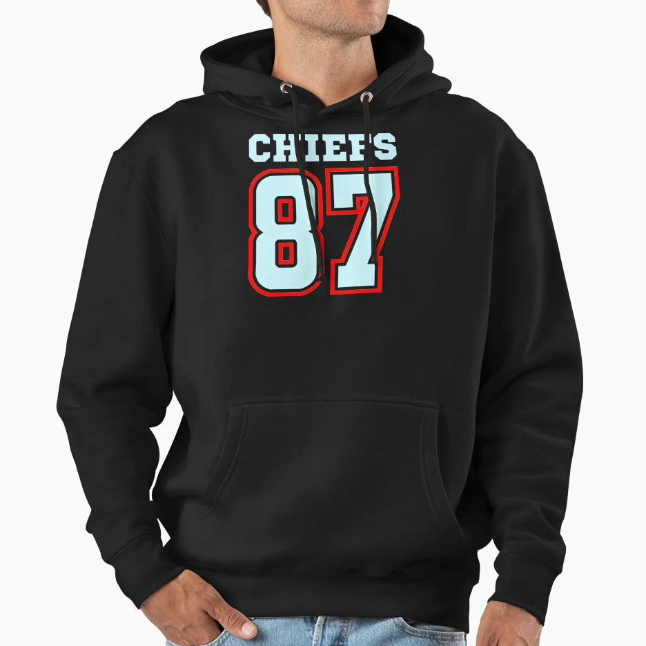Chiefs Kelce 87 T-Shirt - Unique Graphic Unisex - T-Shirt, Sweatshirt, Hoodie