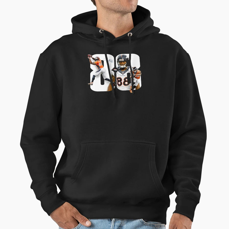 Thank You Demaryius Thomas Hoodie - Fun Novelty Design for Adults - T-Shirt, Sweatshirt, Hoodie