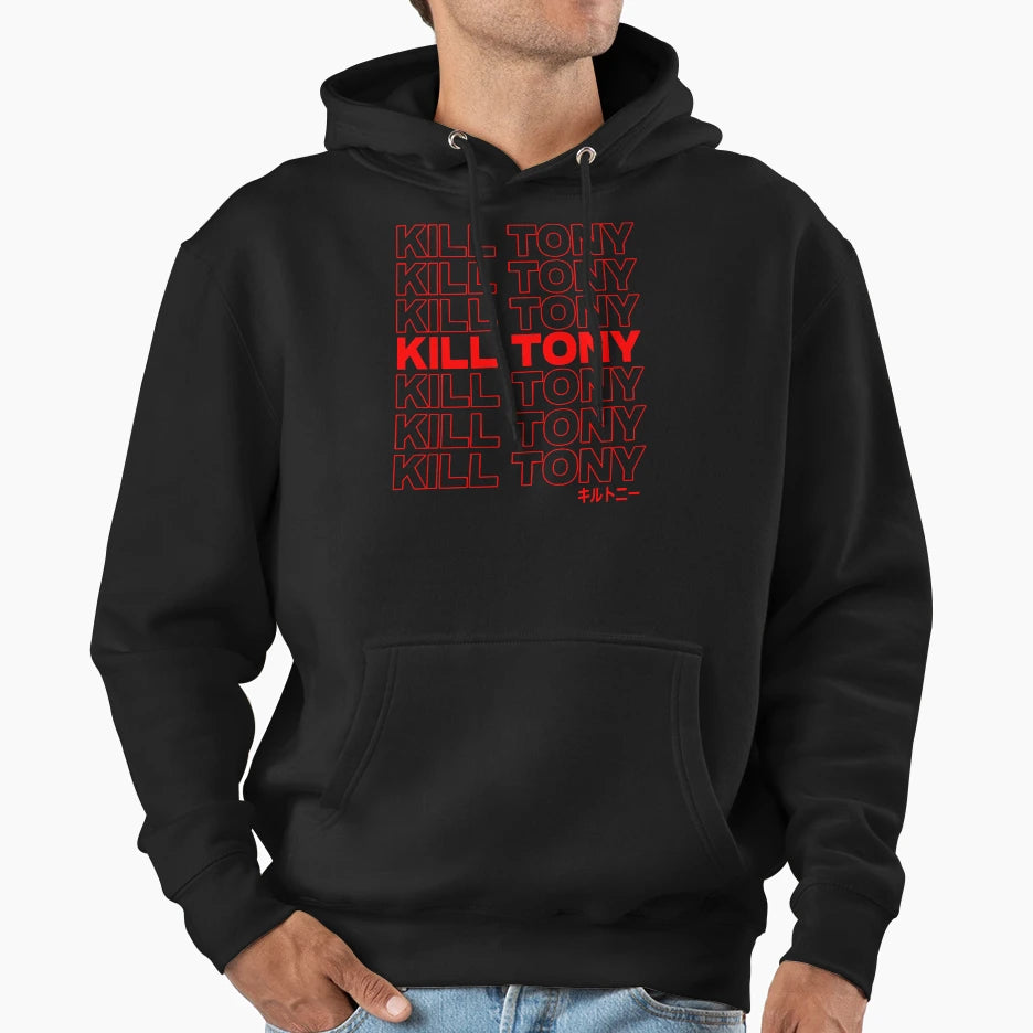 Kill Tony Hoodie - Minimalist Print for Adults - T-Shirt, Sweatshirt, Hoodie