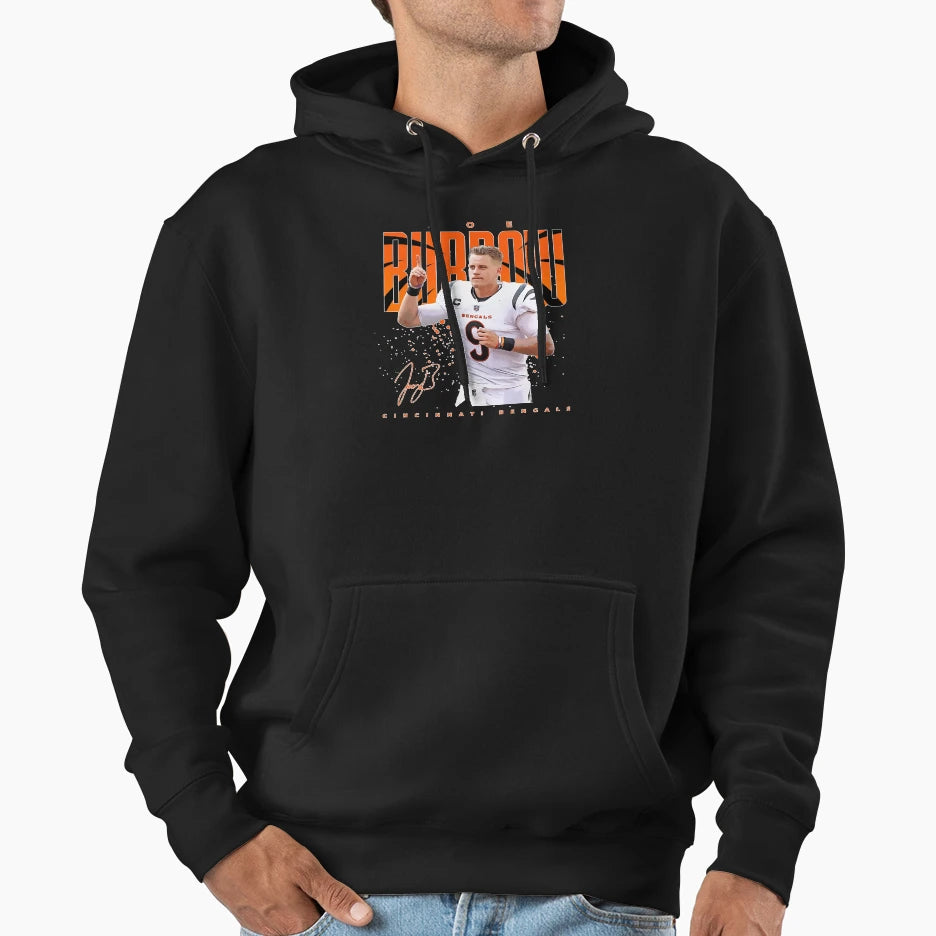 Player Sports Quarterback 14 Wide Receiver Hoodie - Trendy Graphic Unisex - T-Shirt, Sweatshirt, Hoodie