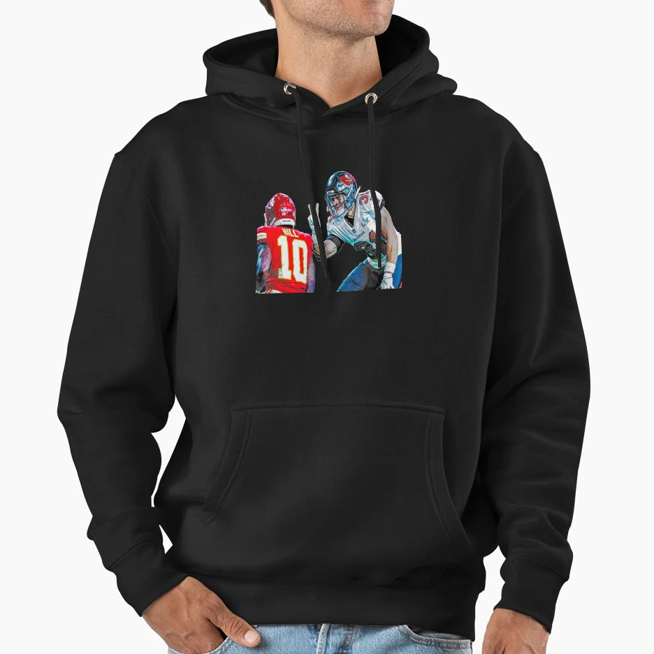 Antoine Winfield Jr Peace Out Art Hoodie - Fun Novelty Design Men Women - T-Shirt, Sweatshirt, Hoodie