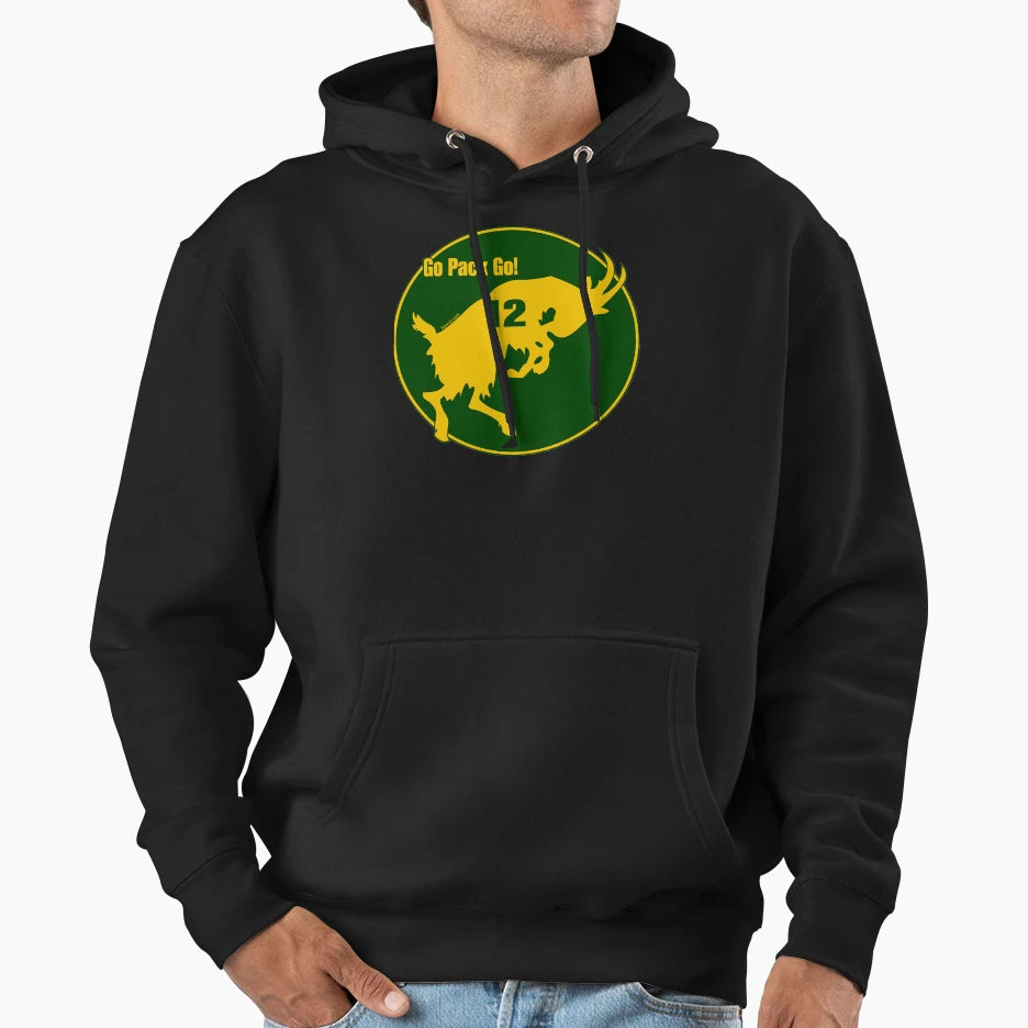 AR Goat Go Pack Go Transparent Hoodie - Custom Art Print Men Women - T-Shirt, Sweatshirt, Hoodie