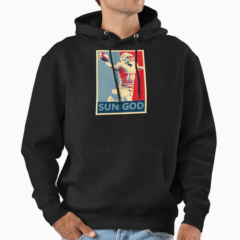 Detroit Football Amon Ra St Brown Hoodie - Aesthetic Graphic for Adults - T-Shirt, Sweatshirt, Hoodie