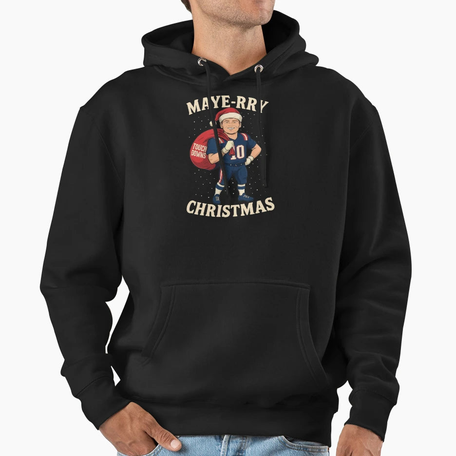 Drake Maye Hoodie - Novelty Apparel for Adults - T-Shirt, Sweatshirt, Hoodie
