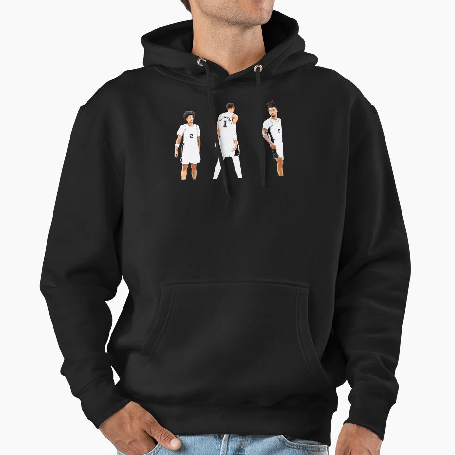 Victor Wembanyama Stephon Castle Dylan Hoodie - Novelty Apparel Men Women - T-Shirt, Sweatshirt, Hoodie
