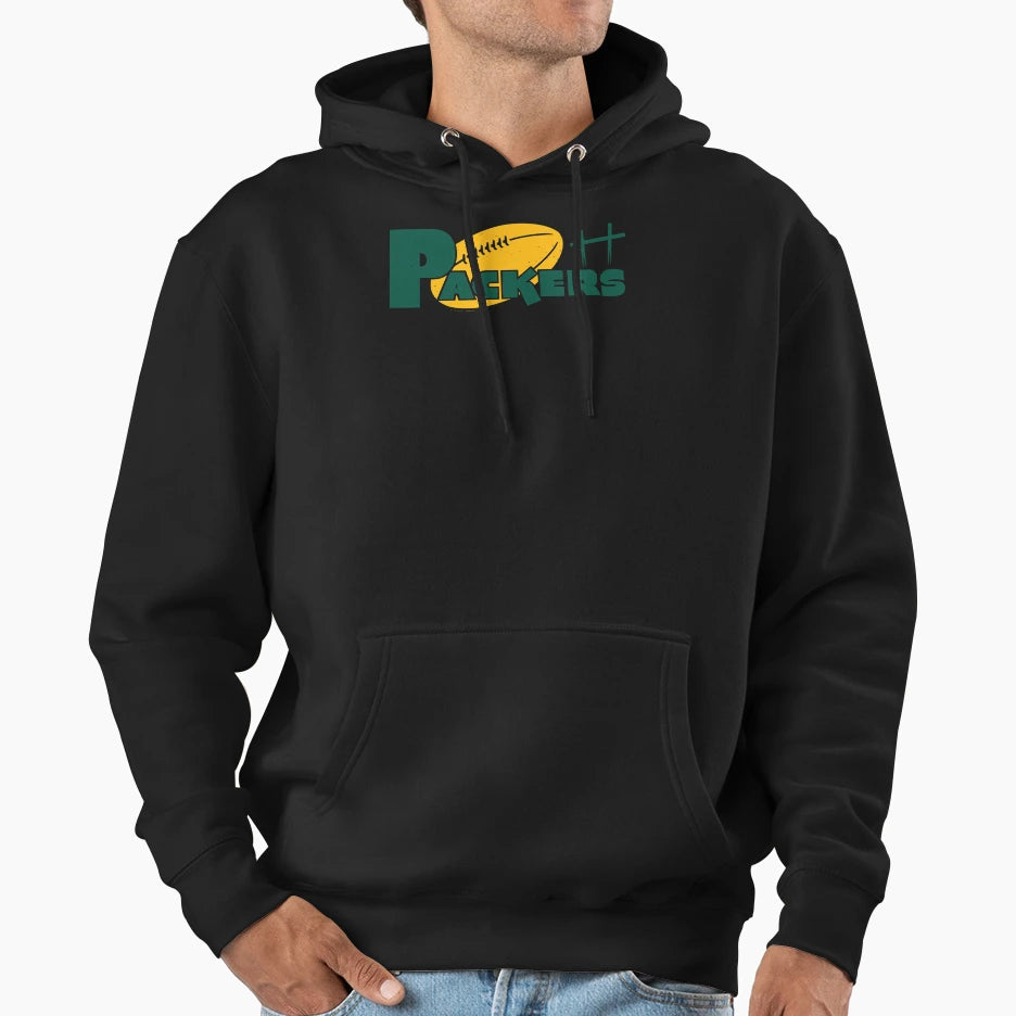 1950S Packers Logo Alternate Hoodie - Custom Art Print Unisex - T-Shirt, Sweatshirt, Hoodie