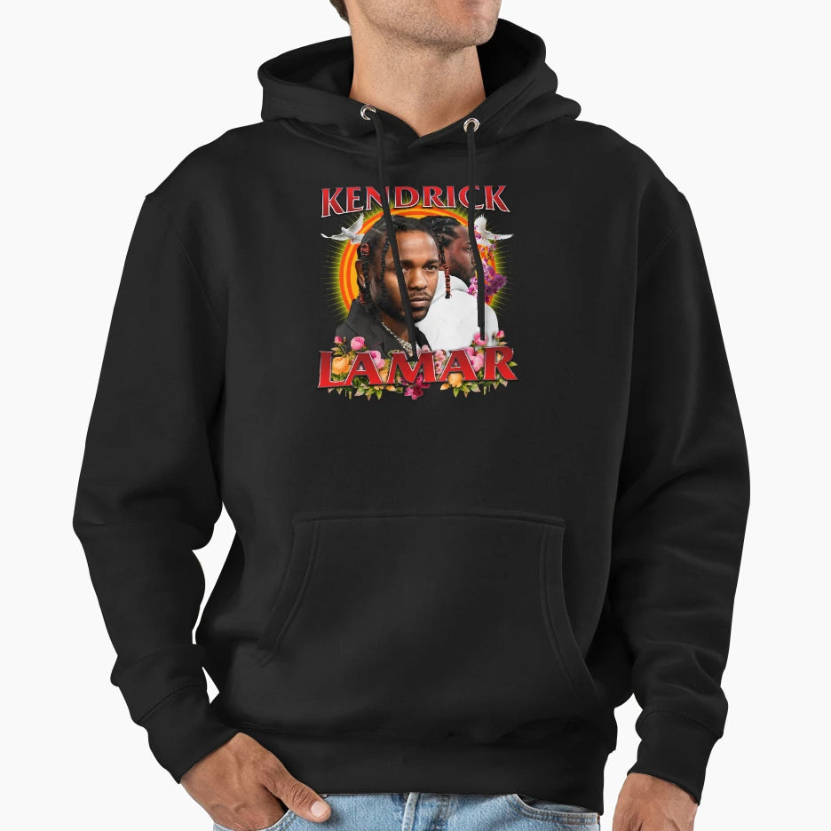 Abstract Kendrick Lamar King Hoodie - Streetwear Style Men Women - T-Shirt, Sweatshirt, Hoodie