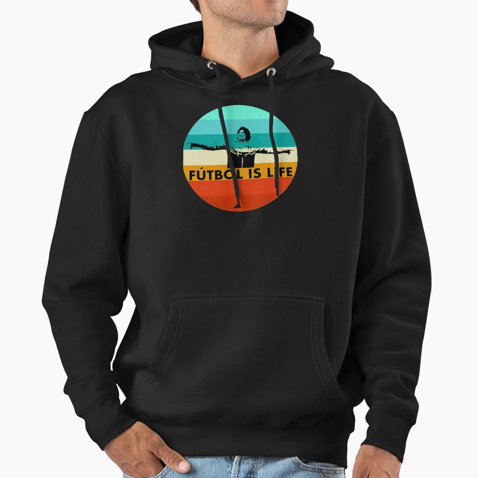 Futbol Is Life Copy Copy Hoodie - Unique Graphic Men Women - T-Shirt, Sweatshirt, Hoodie