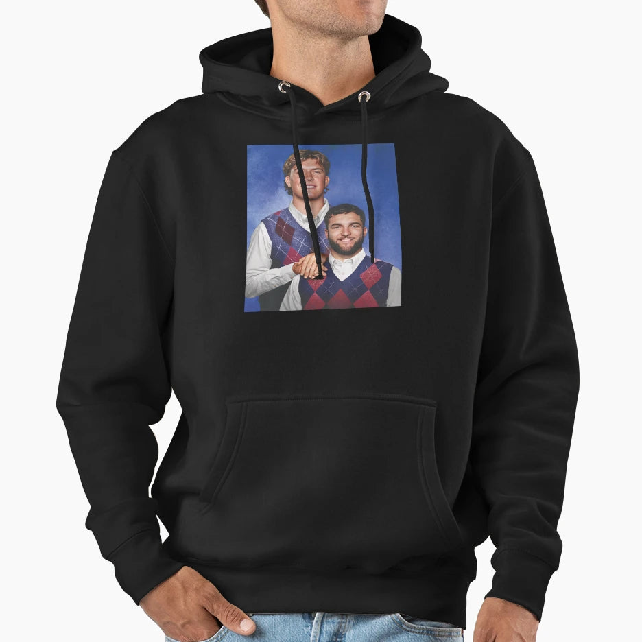New York Football Jaxson Dart Cam Hoodie - Custom Art Print Unisex - T-Shirt, Sweatshirt, Hoodie