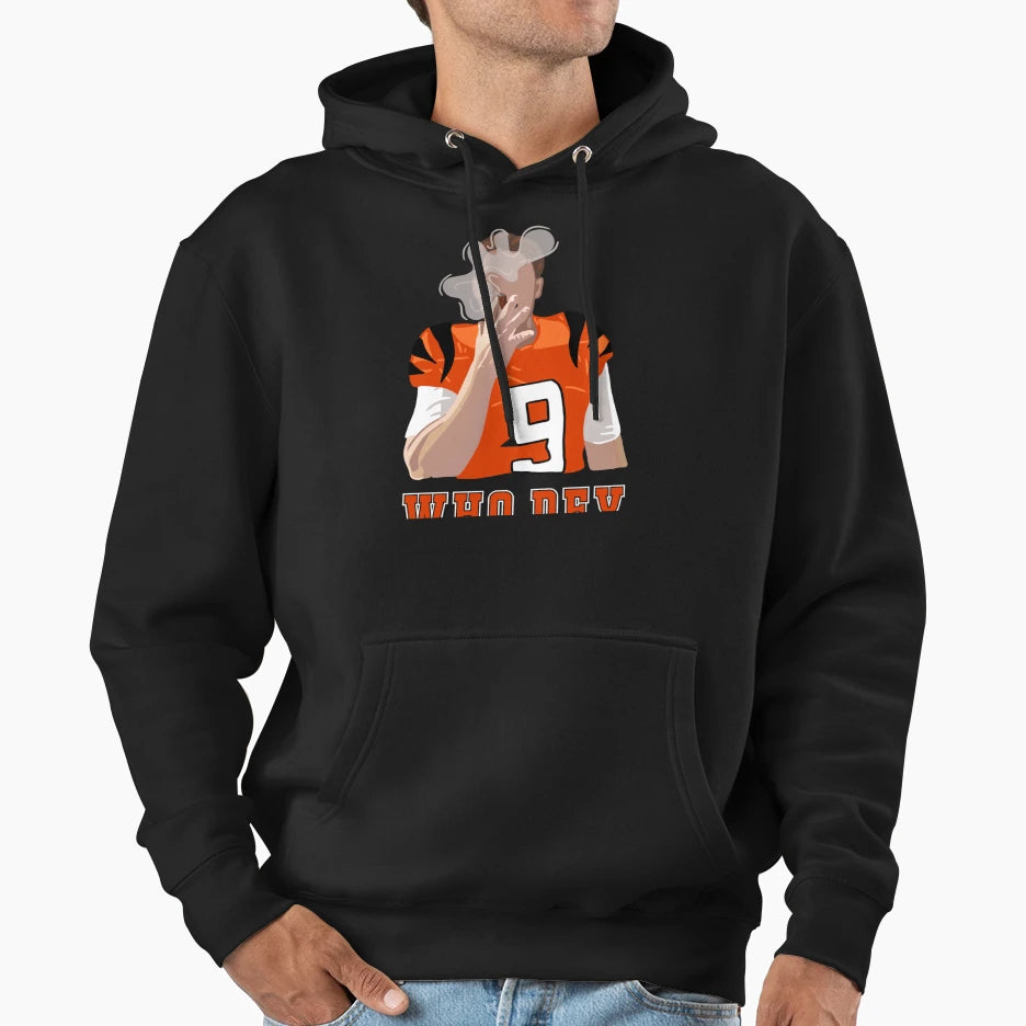 Who Dey JB Hoodie - Unique Graphic Men Women - T-Shirt, Sweatshirt, Hoodie