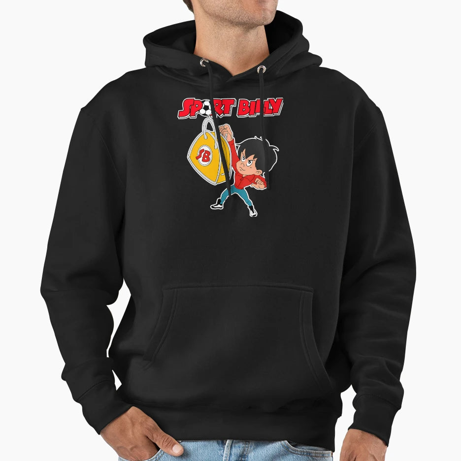 Sport Billy Logo Hoodie - Trendy Graphic Unisex - T-Shirt, Sweatshirt, Hoodie