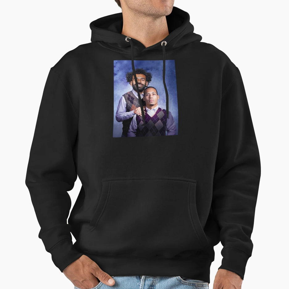 Mo Salah Van Dijk Hoodie - Casual Everyday Wear Unisex - T-Shirt, Sweatshirt, Hoodie