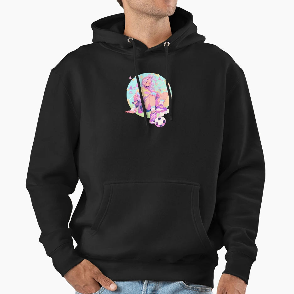 Soccer Funny Aesthetic Hoodie - Aesthetic Graphic Men Women - T-Shirt, Sweatshirt, Hoodie