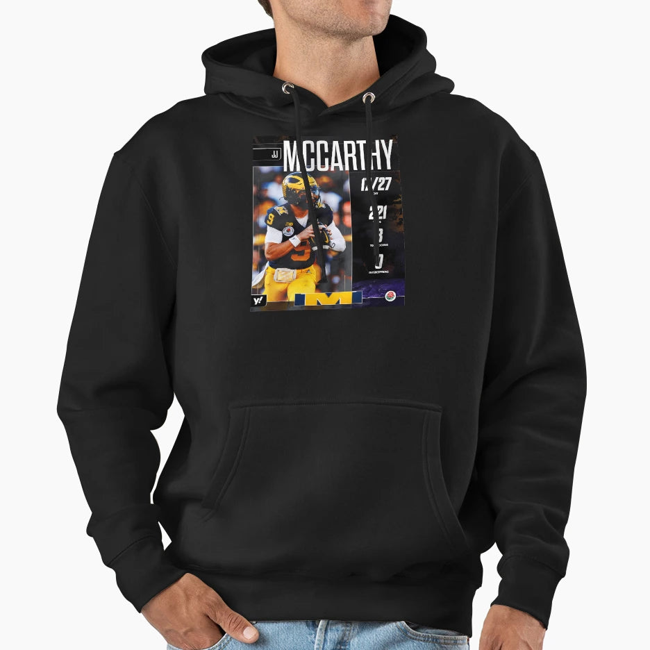 Should Giants Draft Jj Mccarthy Hoodie - Aesthetic Graphic Men Women - T-Shirt, Sweatshirt, Hoodie