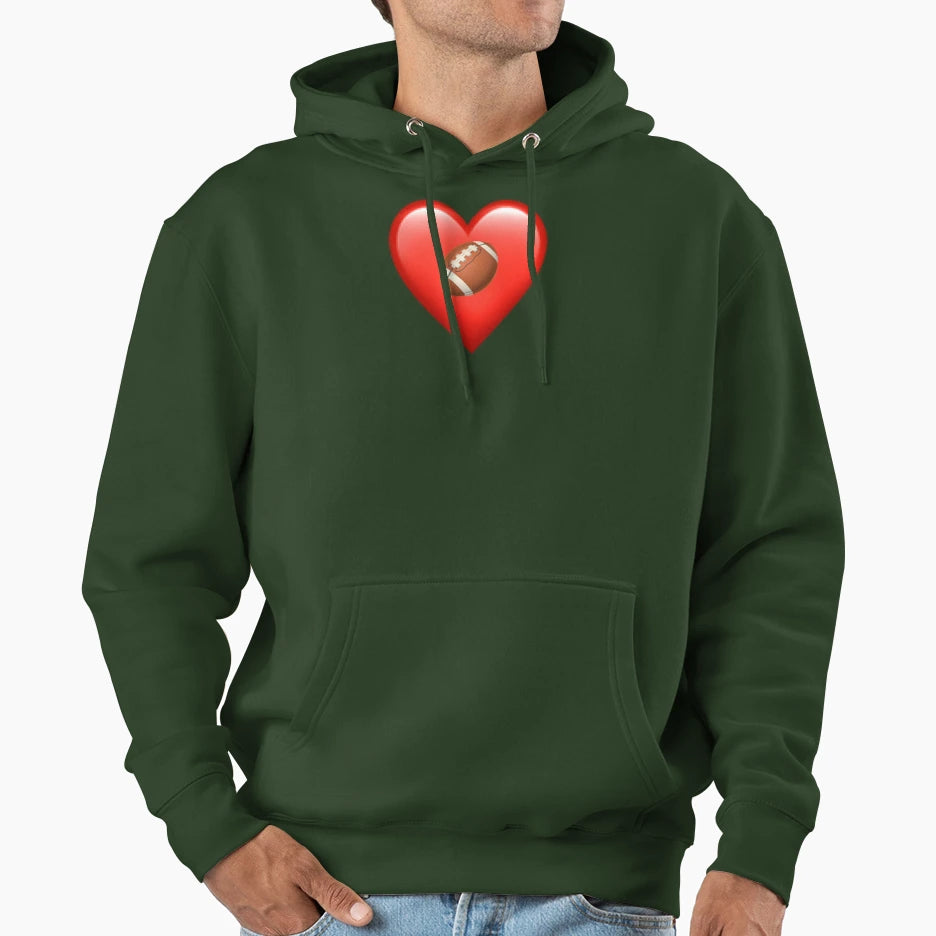 Football Lover Hoodie - Custom Art Print for Adults - T-Shirt, Sweatshirt, Hoodie