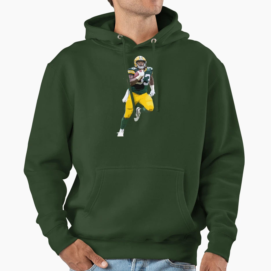 Aaron Jones Hoodie - Novelty Apparel Men Women - T-Shirt, Sweatshirt, Hoodie