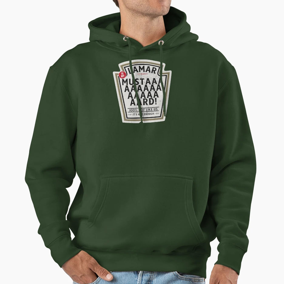 Kendrick Lamar Mustard Tv Off Hoodie - Fun Novelty Design Men Women - T-Shirt, Sweatshirt, Hoodie
