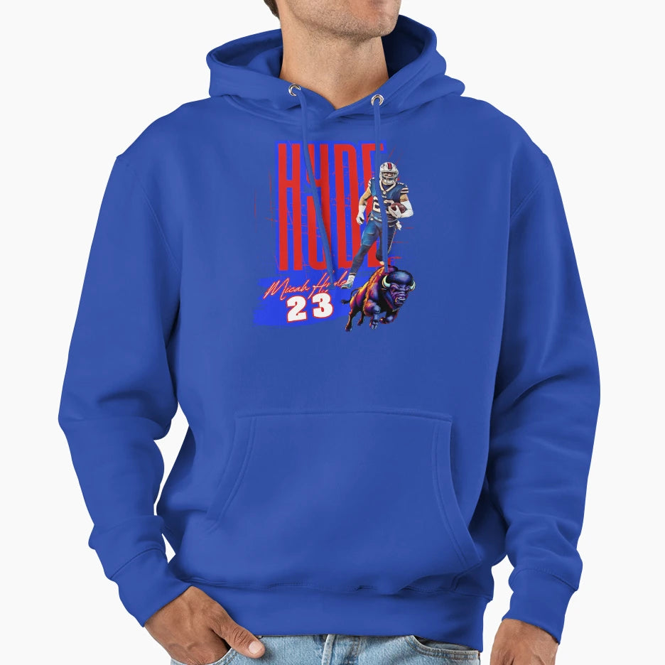 Micah Hyde 23 Buffalo Bills Hoodie - Casual Everyday Wear Men Women - T-Shirt, Sweatshirt, Hoodie