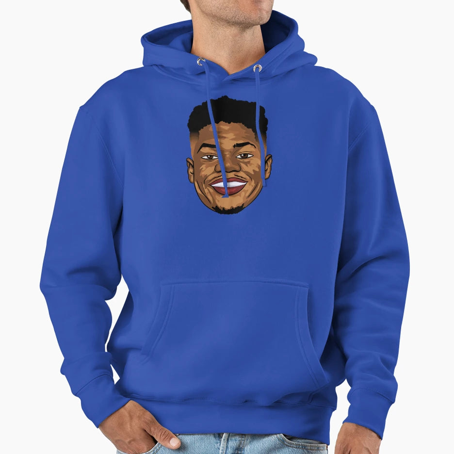 Sterling Shepard Illustration Hoodie - Fun Novelty Design Men Women - T-Shirt, Sweatshirt, Hoodie