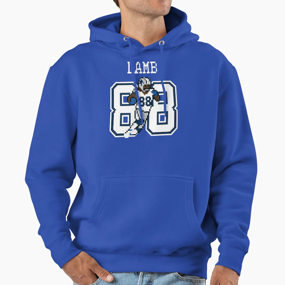 CL 8 Bit Football Pixel Art Hoodie - Streetwear Style Unisex - T-Shirt, Sweatshirt, Hoodie