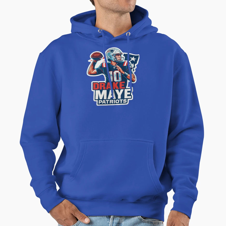 Drake Maye Hoodie - Novelty Apparel Men Women - T-Shirt, Sweatshirt, Hoodie