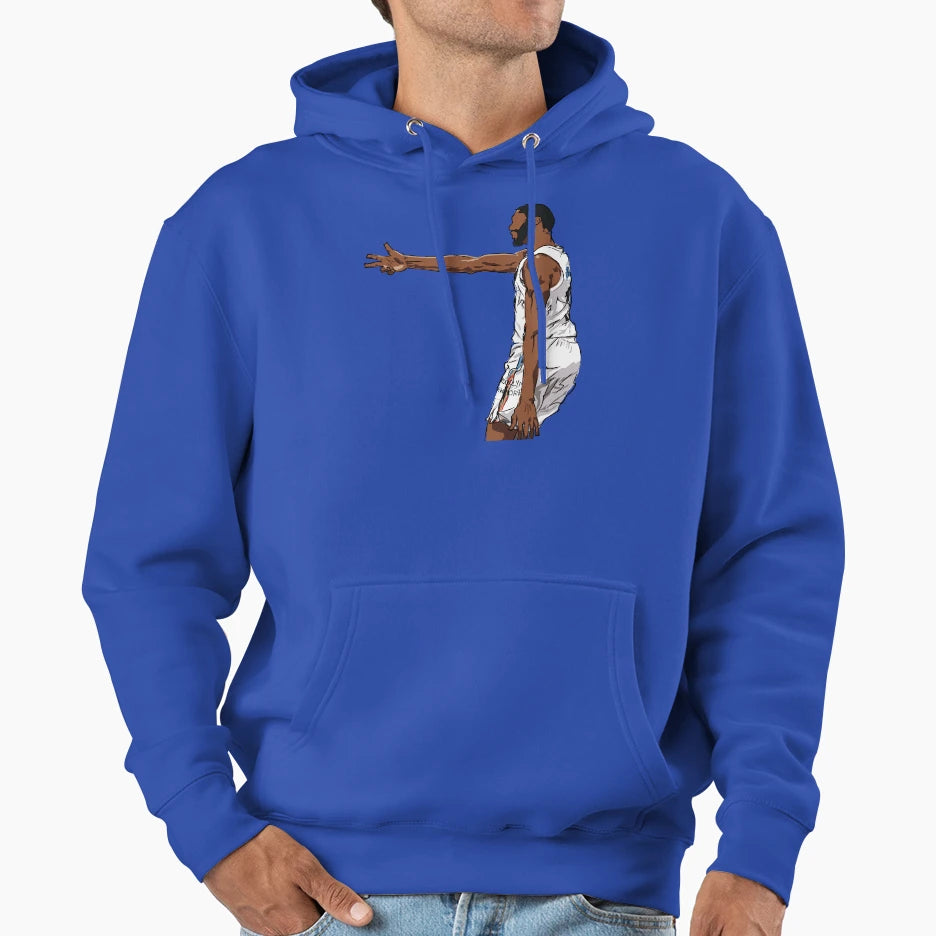Mikal Bridges Sketch Hoodie - Minimalist Print Men Women - T-Shirt, Sweatshirt, Hoodie