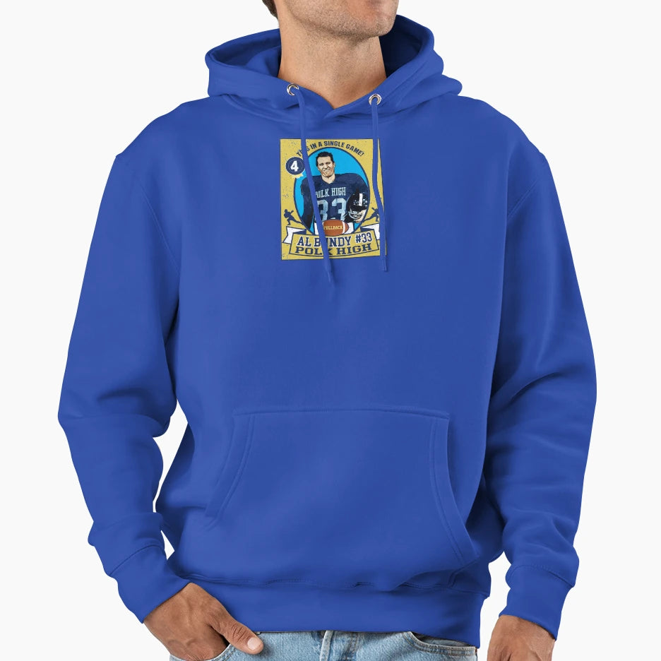 Al Bundy Football Trading Card Hoodie - Minimalist Print Men Women - T-Shirt, Sweatshirt, Hoodie