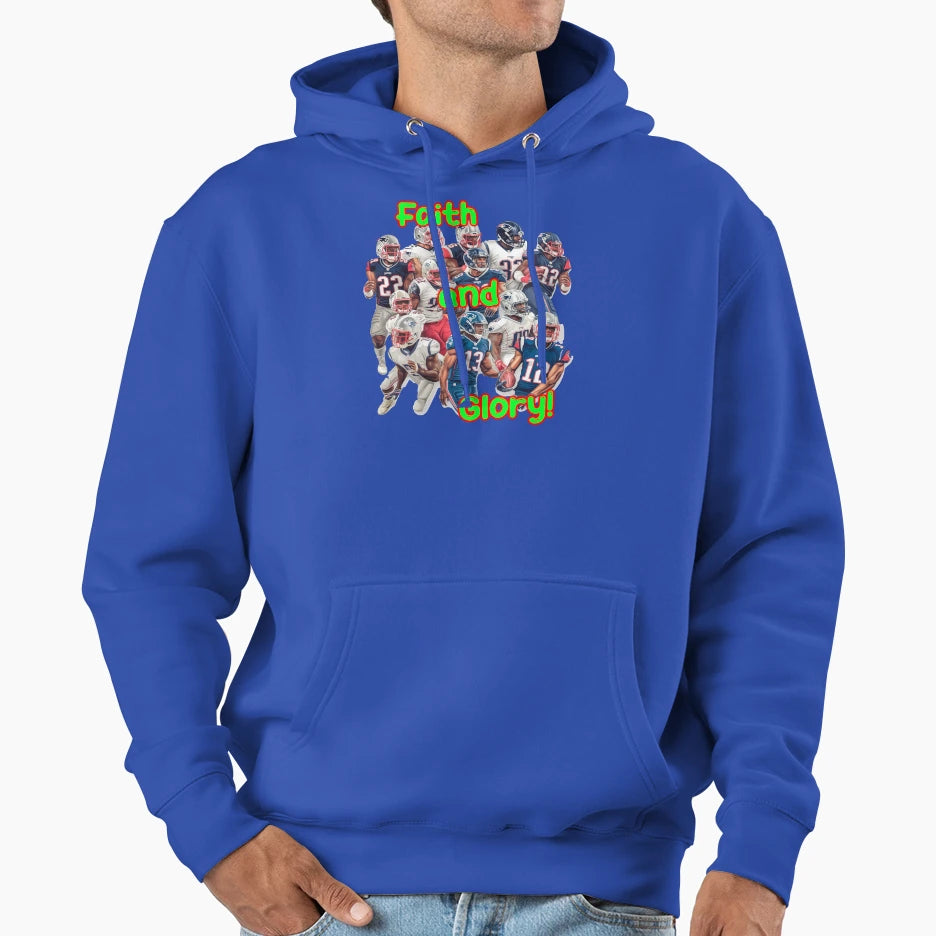 Faith And Glory Hoodie - Novelty Apparel Men Women - T-Shirt, Sweatshirt, Hoodie