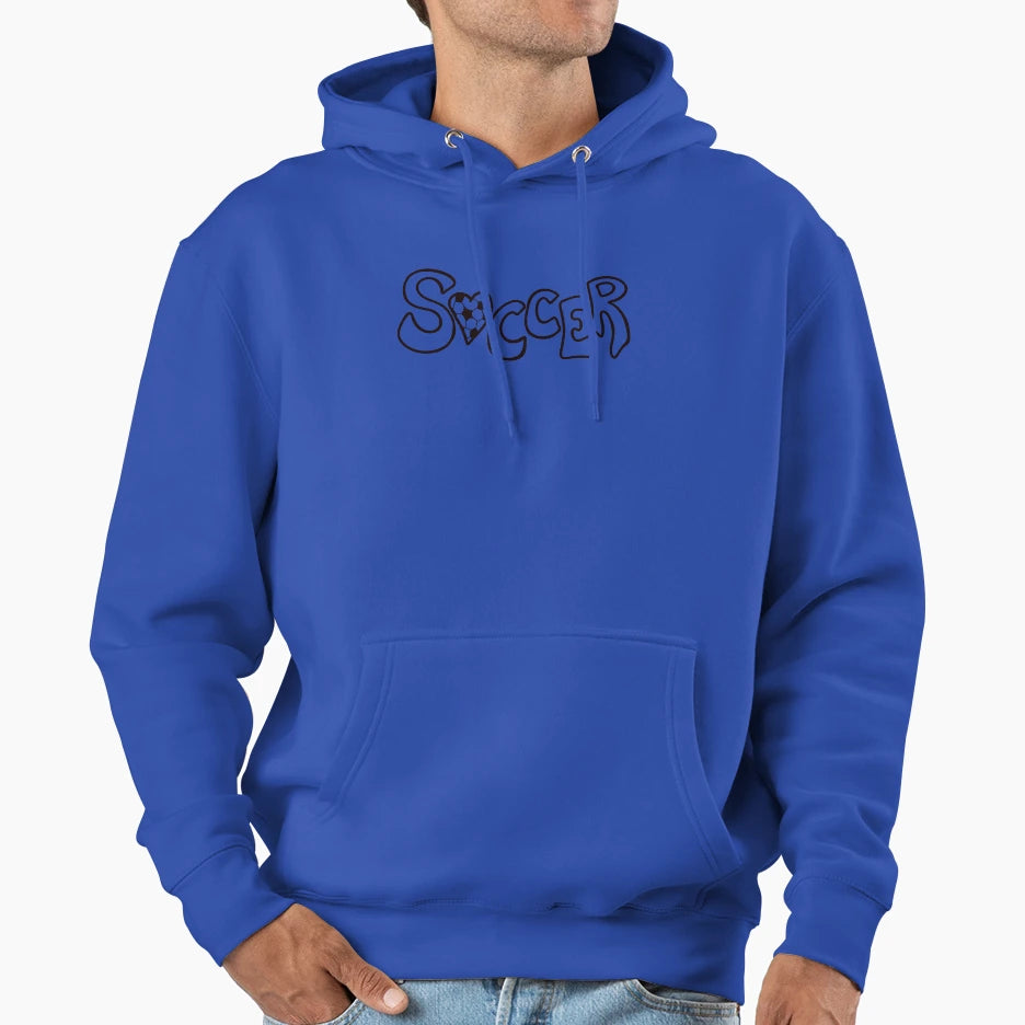 Soccer Love Hoodie - Unique Graphic Unisex - T-Shirt, Sweatshirt, Hoodie