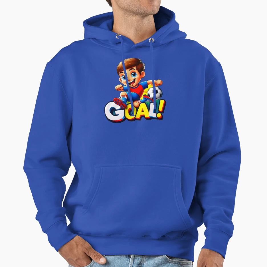 Goal Hoodie - Trendy Graphic Men Women - T-Shirt, Sweatshirt, Hoodie