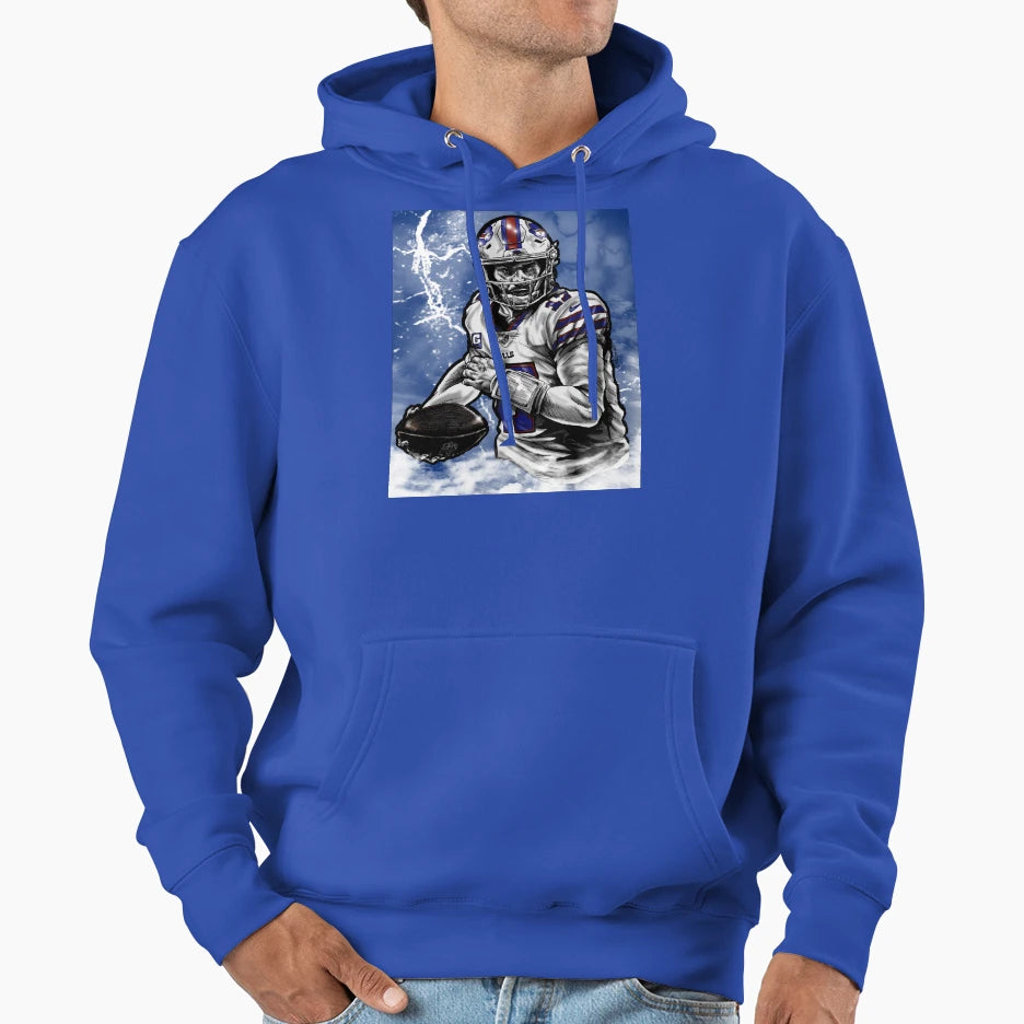 Allen Running Full Hoodie - Streetwear Style Men Women - T-Shirt, Sweatshirt, Hoodie
