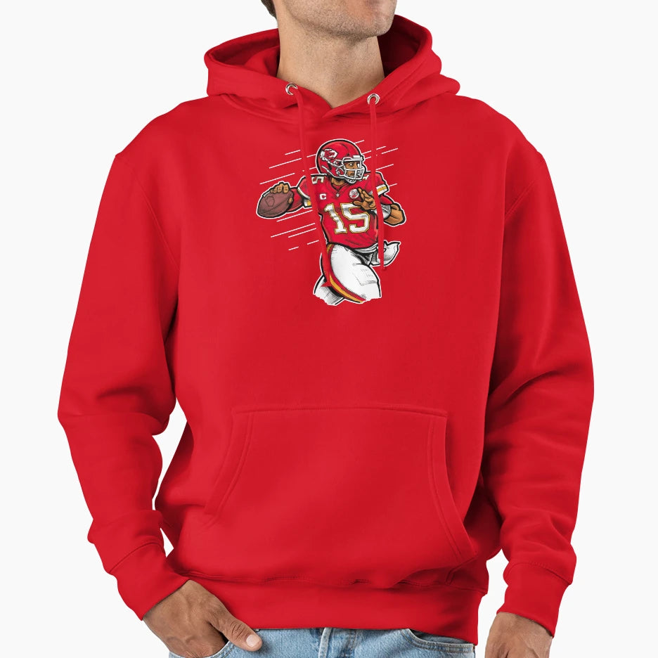 Mahomes Hoodie - Fun Novelty Design for Adults - T-Shirt, Sweatshirt, Hoodie