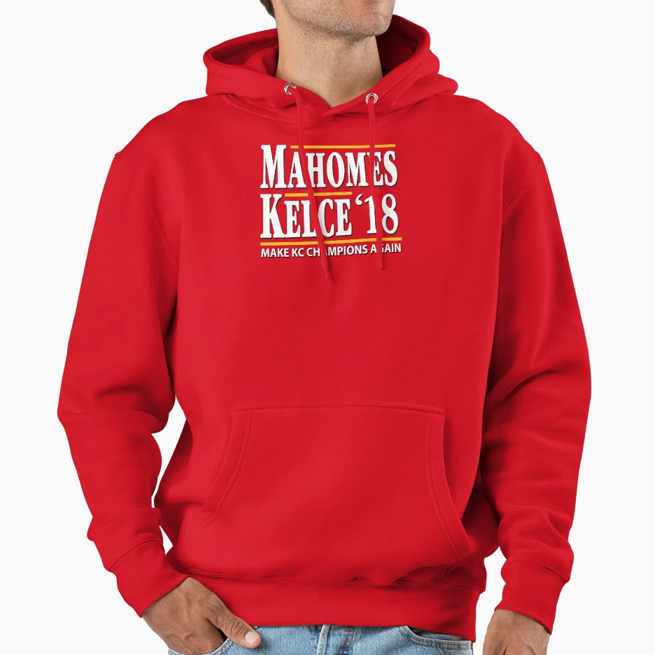 PM TK Kansas City Chiefs 2018 T-Shirt - Custom Art Print Unisex - T-Shirt, Sweatshirt, Hoodie