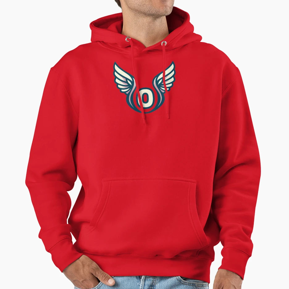 O Wings Hoodie - Aesthetic Graphic for Adults - T-Shirt, Sweatshirt, Hoodie