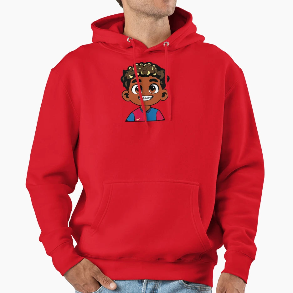 Lamine Yamal Svg Png Barcelona Hoodie - Casual Everyday Wear Men Women - T-Shirt, Sweatshirt, Hoodie