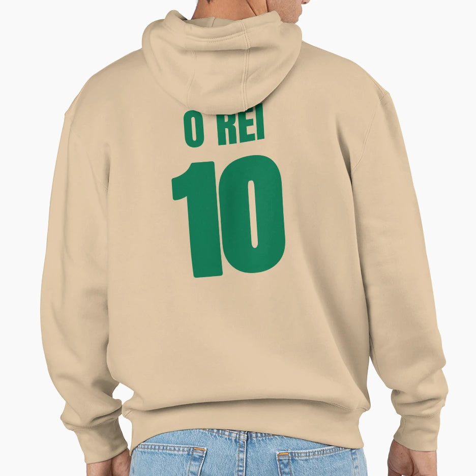 10 O Rei Pele Hoodie - Graphic Print Unisex - T-Shirt, Sweatshirt, Hoodie