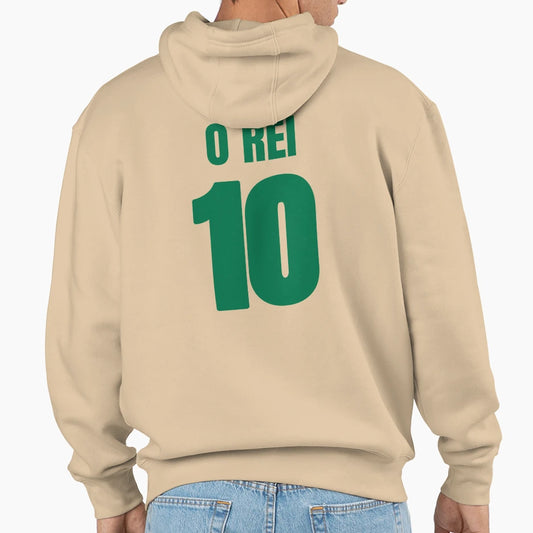 10 O Rei Pele Hoodie - Graphic Print Unisex - T-Shirt, Sweatshirt, Hoodie
