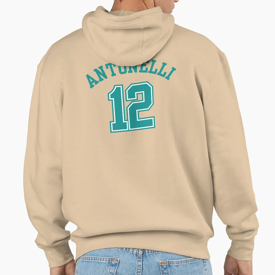 Ka12 Antonelli Jersey Hoodie - Casual Everyday Wear for Adults - T-Shirt, Sweatshirt, Hoodie