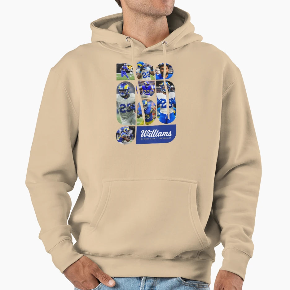 Williams Hoodie - Streetwear Style for Adults - T-Shirt, Sweatshirt, Hoodie