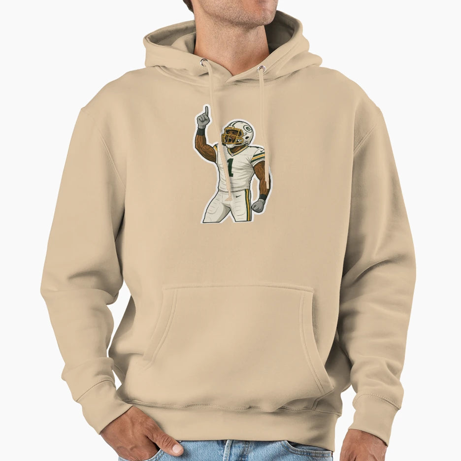 Green Gold Beast Mode Parsons Fan Art Hoodie - Graphic Print Unisex - T-Shirt, Sweatshirt, Hoodie