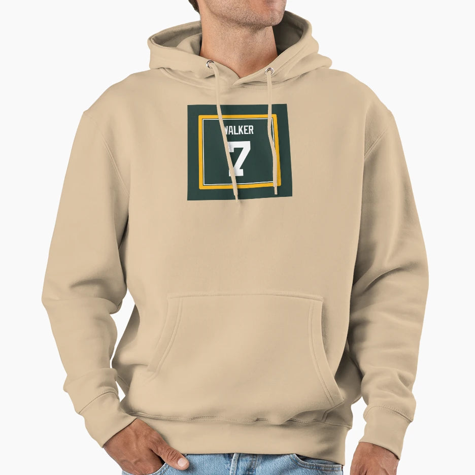 Quay Walker Green Bay Hoodie - Casual Everyday Wear Men Women - T-Shirt, Sweatshirt, Hoodie