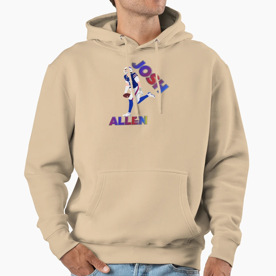 Allen Illustration Hoodie - Custom Art Print for Adults - T-Shirt, Sweatshirt, Hoodie