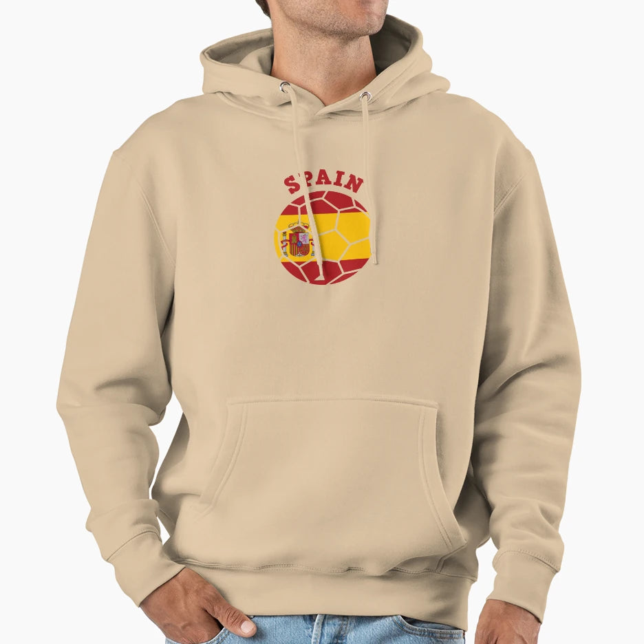 Spain Football La Roja 2026 World Cup Hoodie - Graphic Print Unisex - T-Shirt, Sweatshirt, Hoodie